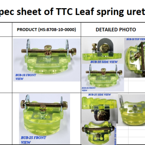 TTC Urethane leaf spring buffer