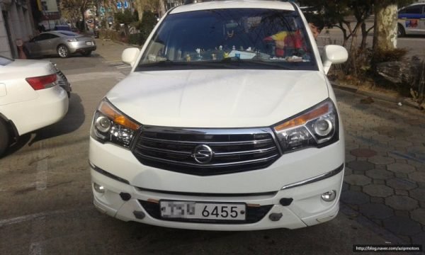 Installation of  TTC Urethane buffer for Ssangyong Turismo